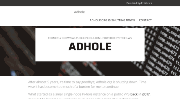 adhole.org