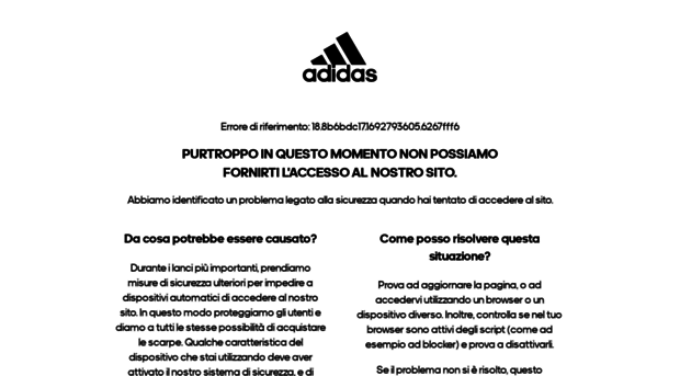 Adidas hot sale store ufficiale