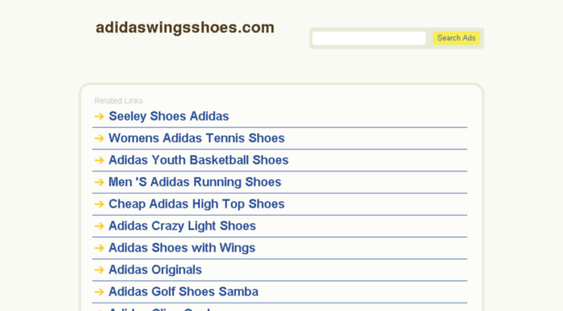 adidaswingsshoes.com