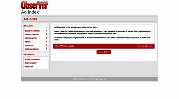 adindex.dallasobserver.com
