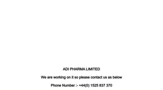 adipharma.co.uk