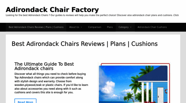 adirondackchairfactory.com