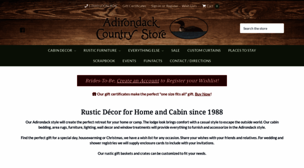 adirondackcountrystore.com