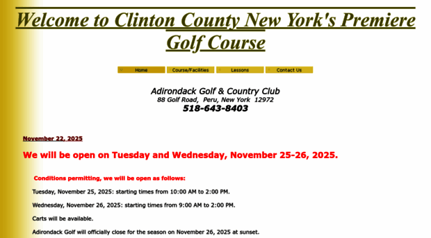 adirondackgolfclub.com