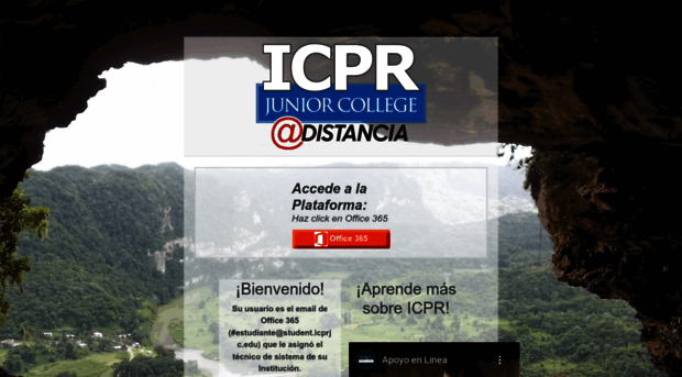 adistancia.icprjc.edu - ICPR @Distancia: Log in to the... - A Distancia ...