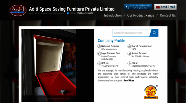 aditispacesavingfurniture.com