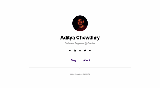 adityachowdhry.com