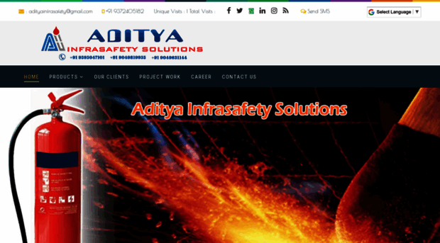 adityainfrass.com