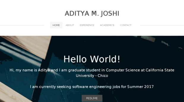 adityajoshi.co