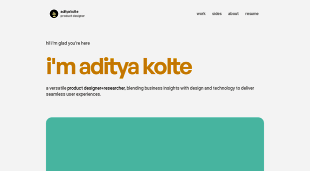 adityakolte.com