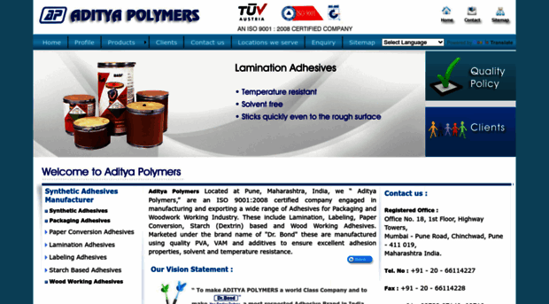 adityapolymers.com