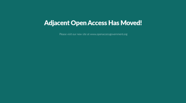 adjacentopenaccess.org