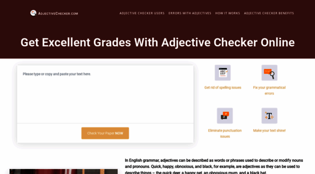 adjectivechecker.com