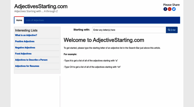 adjectivesstarting.com