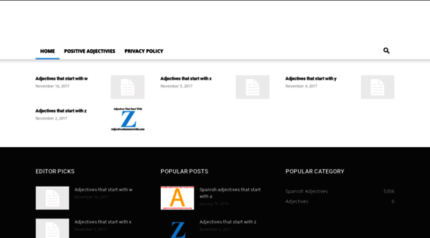adjectivesthatstartwith.com