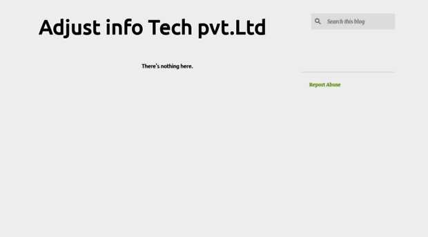 adjustinfotech.blogspot.com