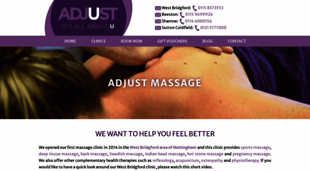 adjustmassage.co.uk