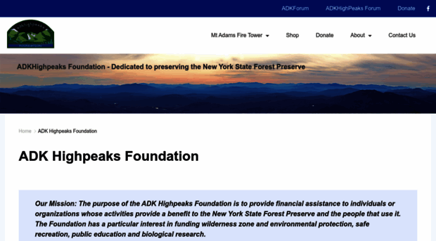 adkhighpeaksfoundation.org