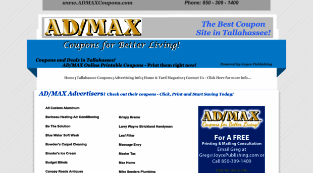 admaxcoupons.com