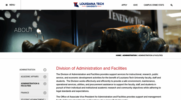 admfac.latech.edu