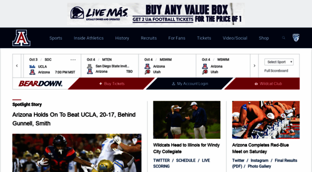 admin.arizonawildcats.com