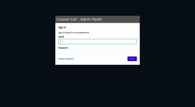 admin.customcoils.com