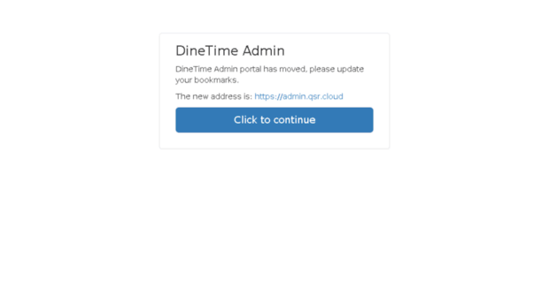 admin.dinetime.com