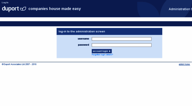 admin.duport.co.uk