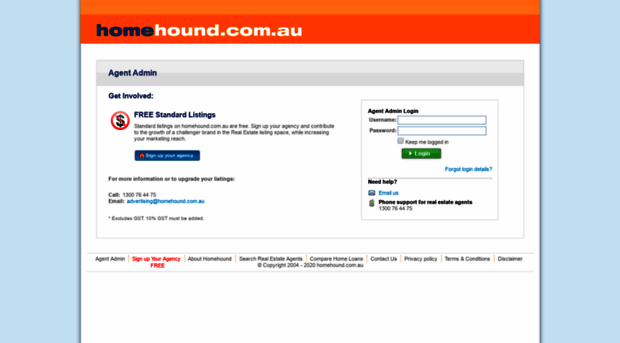 admin.homehound.com.au