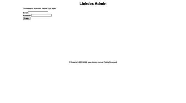 admin.linkdex.com