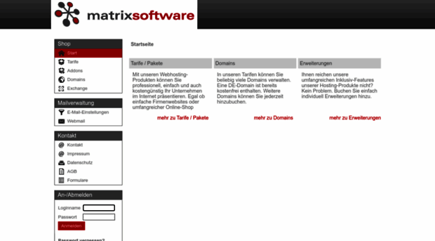 admin.matrix-software.de