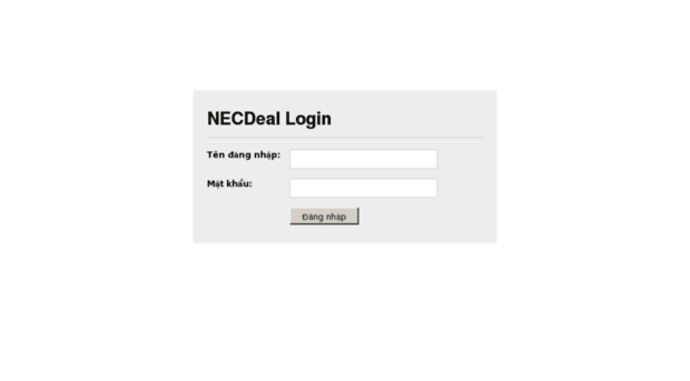 admin.necdeal.com