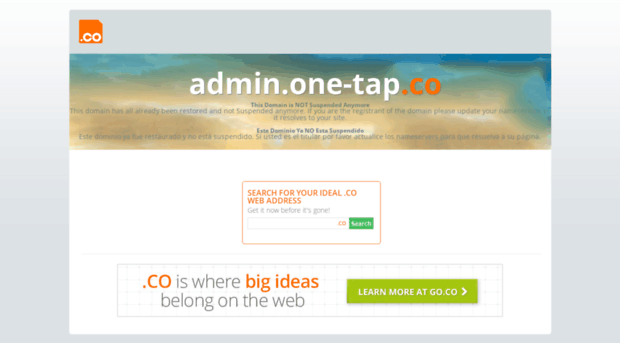 admin.one-tap.co