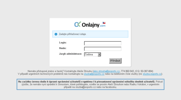 admin.onlajny.cz