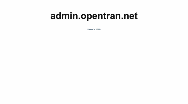 admin.opentran.net