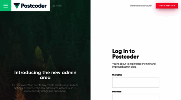 admin.postcoder.com