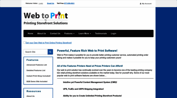 admin.printingstorefrontsolutions.com