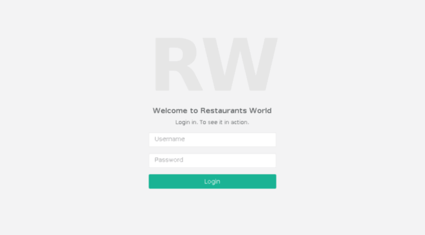 admin.restaurantsworld.com