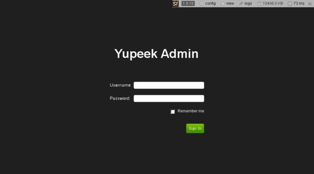 admin.yupeek.com