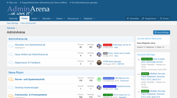 adminarena.de