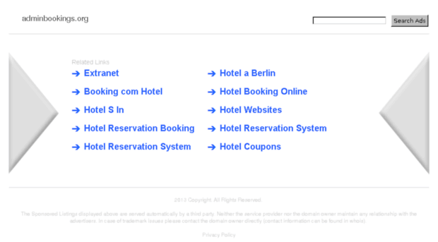 adminbookings.org