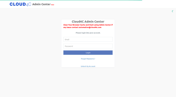 admincenter.cloud4c.com
