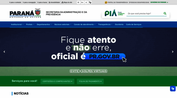 administracao.pr.gov.br