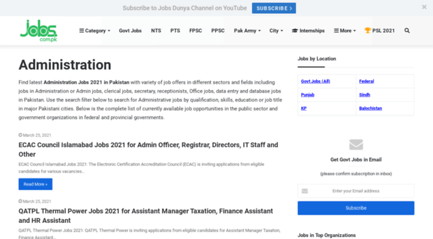 administrative.jobs.com.pk