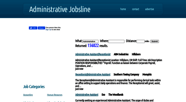 administrativejobsline.com