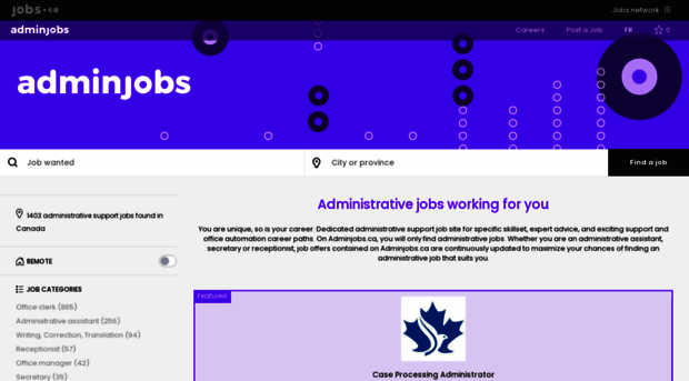 adminjob.ca