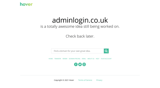 adminlogin.co.uk