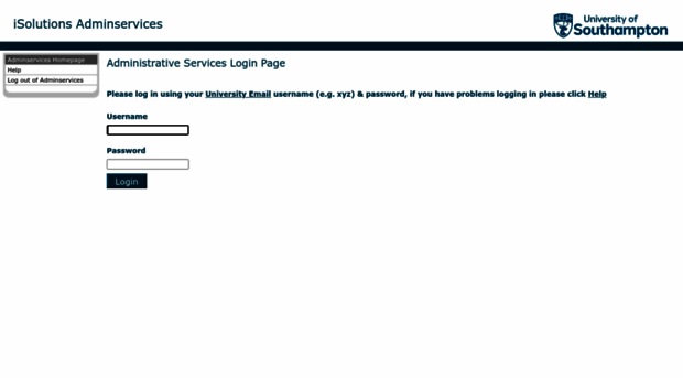 adminservices.soton.ac.uk