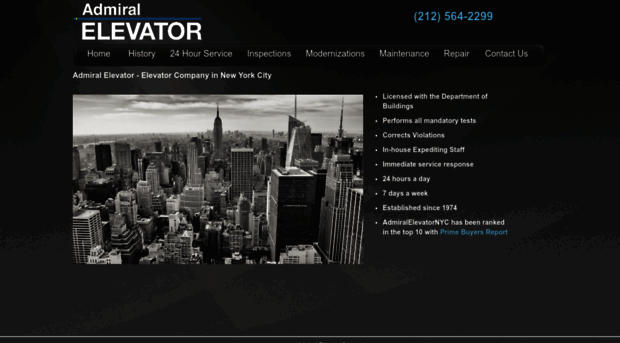 admiralelevatornyc.com