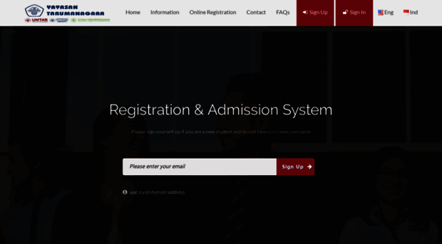 admisi.tarumanagara.ac.id